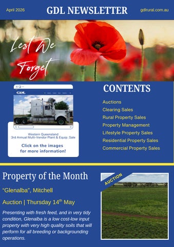 April GDL Newsletter