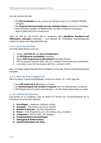 PIO-Programmierung mit dem Raspberry Pi Pico (Leseprobe) 第 16 页