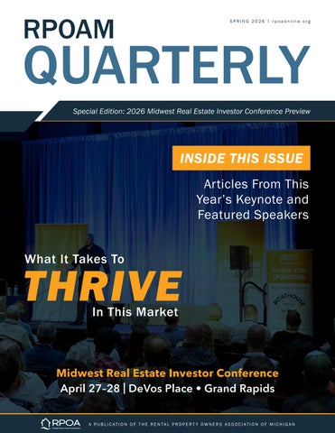 RPOAM Quarterly Magazine - Spring 2026