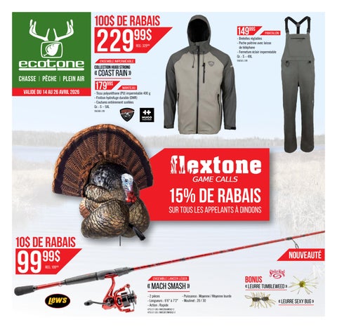 ECOTONE - CIRCULAIRE - 14 au 26 AVRIL 2026