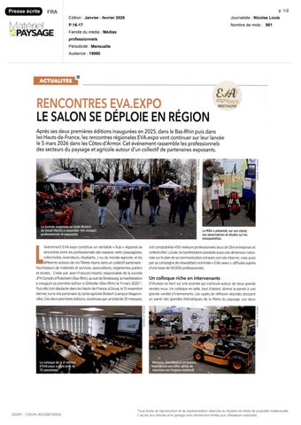 REVUE 德文 PRESSE JANVIER 2026 第 10 页