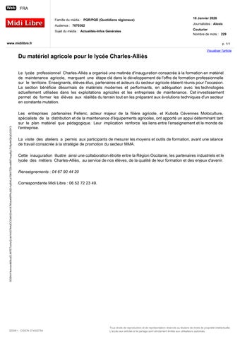 REVUE 德文 PRESSE JANVIER 2026 第 8 页