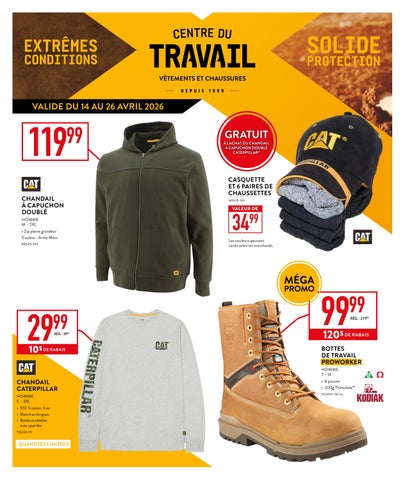 CDT - CIRCULAIRE 14 au 26 AVRIL 2026