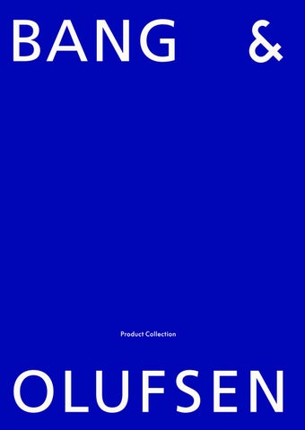 Bang & Olufsen Product Brochure 2026 - US