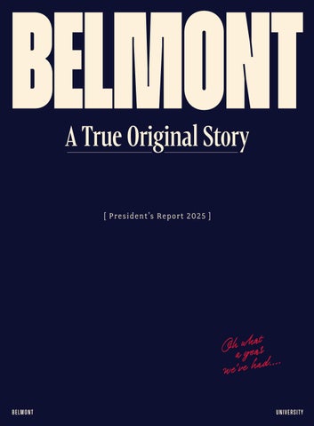 President's Report 2025