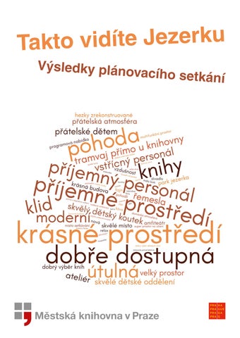 Pobočka Jezerka vám naslouchá