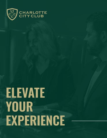 Charlotte City Club Membership Brochure