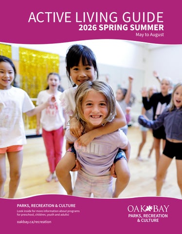 Oak Bay Spring Summer 2026 Active Living Guide