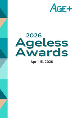 2026 Ageless Award Program