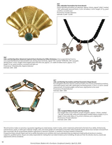 Jewelry Featured in Form × Vision: 现代 Art • 家具 • Sculptural Jewelry 第 12 页