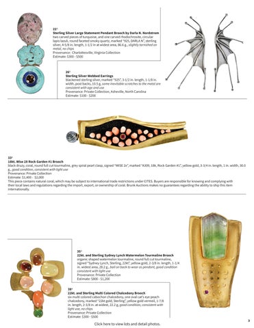 Jewelry Featured in Form × Vision: 现代 Art • 家具 • Sculptural Jewelry 第 3 页