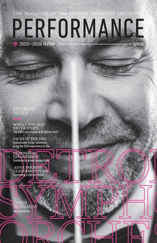 Performance Magazine - Spring Issue 1 - 2025–26 Season