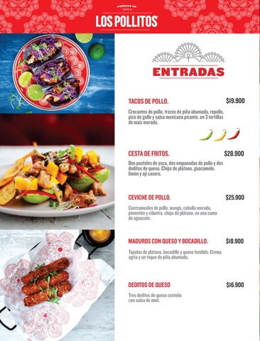 Menu Los Pollitos BOGOTA