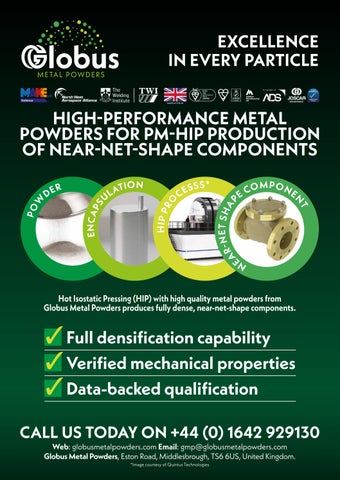 Metal Powder Technology Spring 2026 by Inovar Communications - Issuu