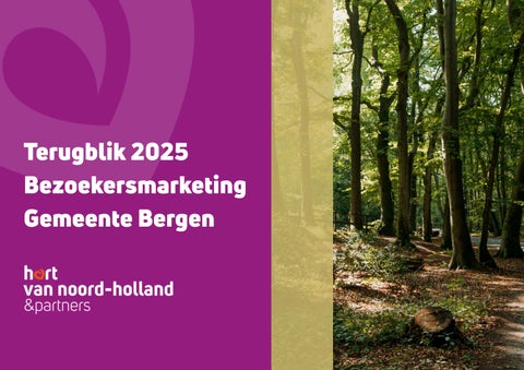 Terugblik 2025 Bezoekersmarketing Gemeente Bergen