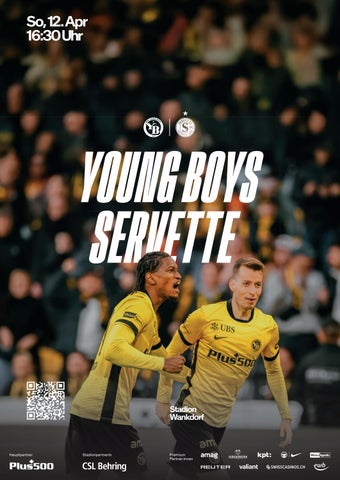 Matchprogramm YB - Servette