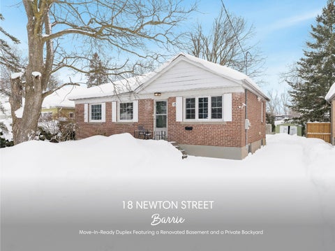 18 Newton Street, Barrie 
