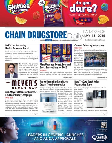 Chain Drugstore Daily @ NACDS AM • April 18, 2026