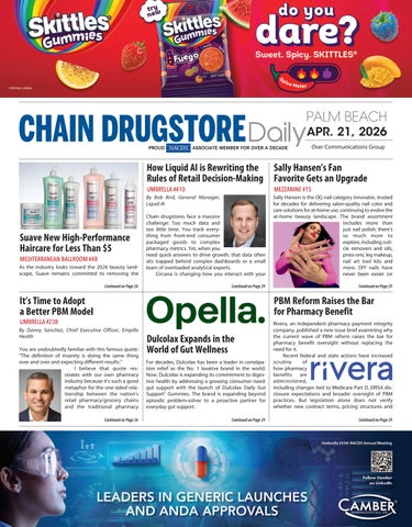 Chain Drugstore Daily @ NACDS AM • April 21, 2026