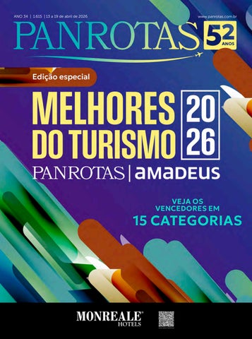 PANROTAS 1615 - Especial Melhores do Turismo PANROTAS / AMADEUS 2026