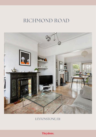 Richmond Road Brochure