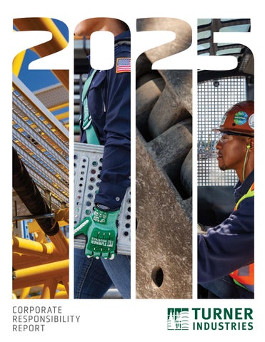 2025 Turner Industries Corporate Responsibility Report
