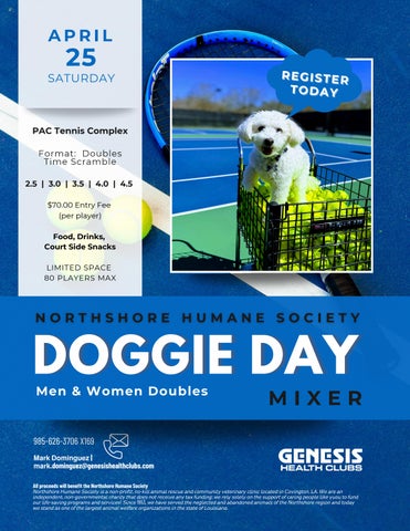 dog day tennis mixer