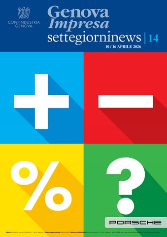 n. 14/2026 Genova Impresa settegiorninews 