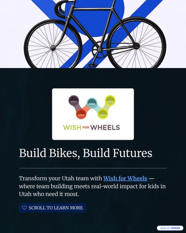 Bike Team Building Utah