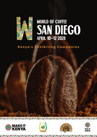 WORLD OF COFFEE SAN DIEGO 2026, COMPANY PROFILES
