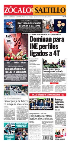 Saltillo 11 de abril de 2026