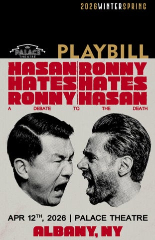 Hasan-Ronnie Playbill (4/12/26)