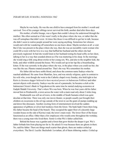 Saman (Excerpt) Translation