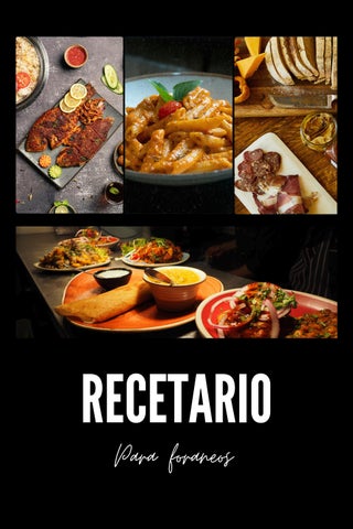 RECETARIO