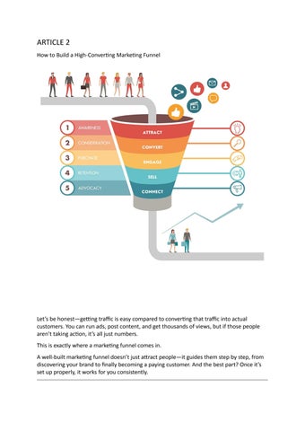 how to bulid a high converting marketing funnel