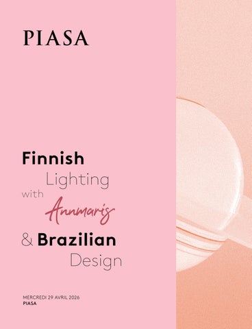 Finnish Lighting and Brazilian Design - Auction - 29. April 2026