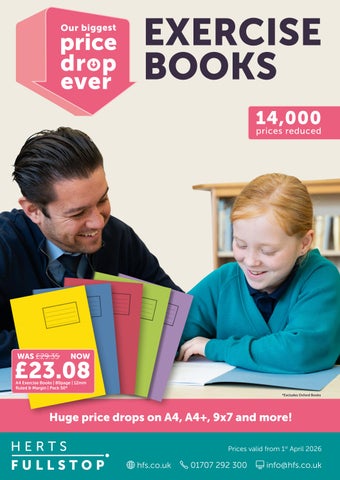 HFS Exercise book brochure 2026