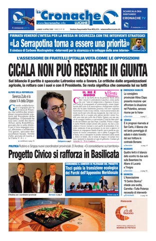 Cronache del 13 aprile 2026