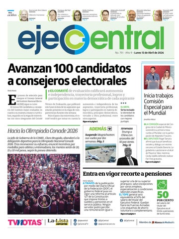 EjeCentral Diario | 13 de abril de 2026