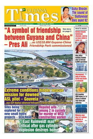 Guyana Times - Monday, April 14, 2026
