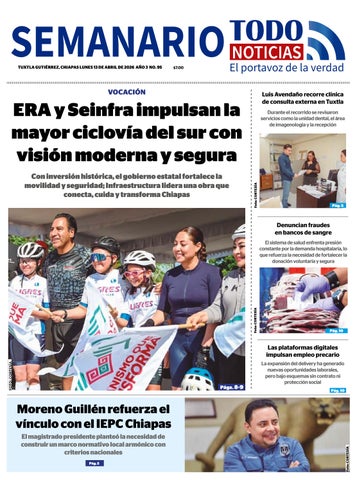 LUNES 13 DE ABRIL DE 2026