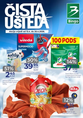 Čista ušteda 13.4-20.4.2026.