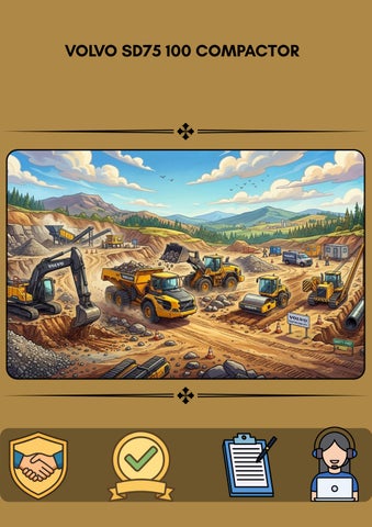 VOLVO SD75 100 COMPACTOR