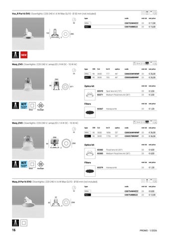 ARDENA 灯饰目录 · Promo Linea 灯饰 iki 2026.06 第 16 页