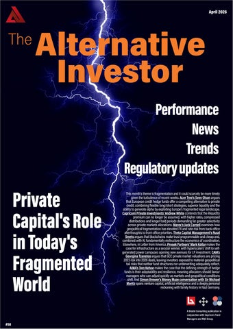 The Alternative Investor | April 2026