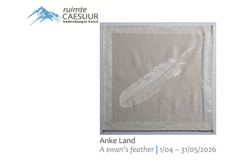 26 | ruimteCAESUUR | ANKE LAND | CATALOGUS