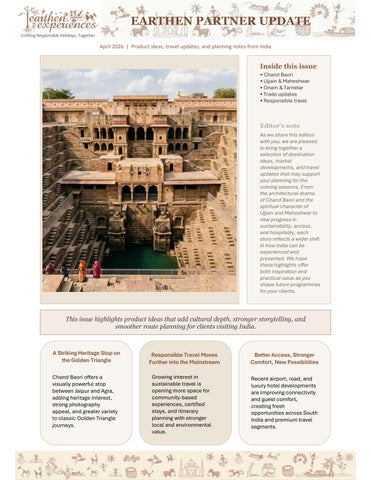 Earthen Partner Update April'2026