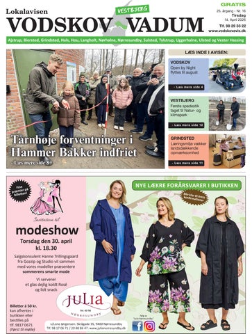 Lokalavisen Vodskov Vestbjerg Vadum nr. 16 - 2026