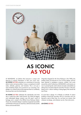 MONDAINE Clocks 灯饰产品集 2026-2027 第 20 页