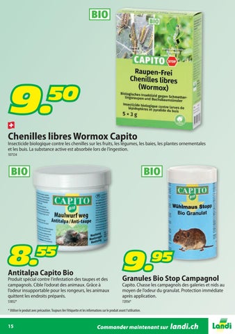 LANDI Prospectus à thème pesticides et engrais 第 15 页